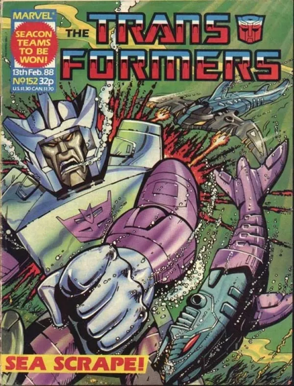 Cover of The Transformers #1