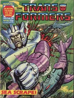 Cover of The Transformers #152