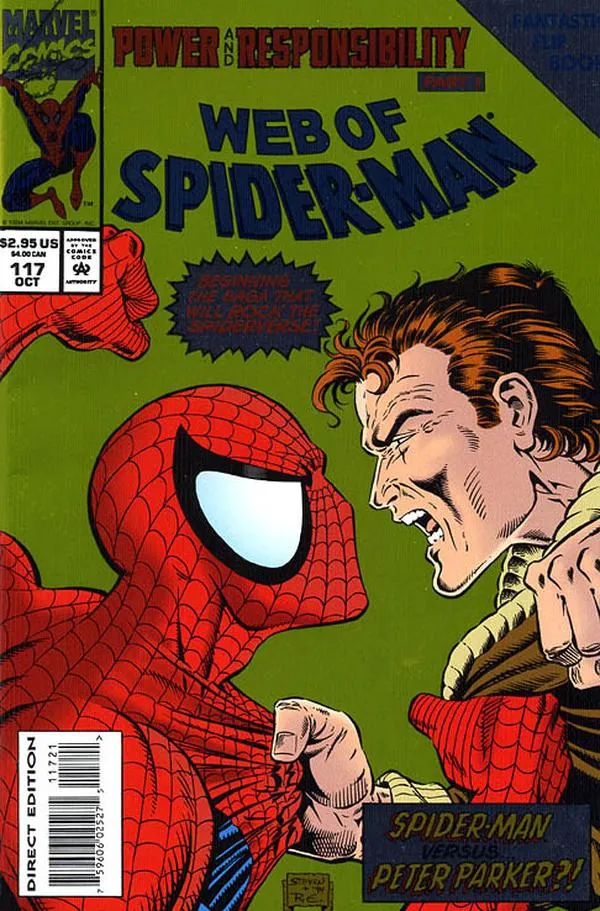 Cover of Web of Spider-Man #117