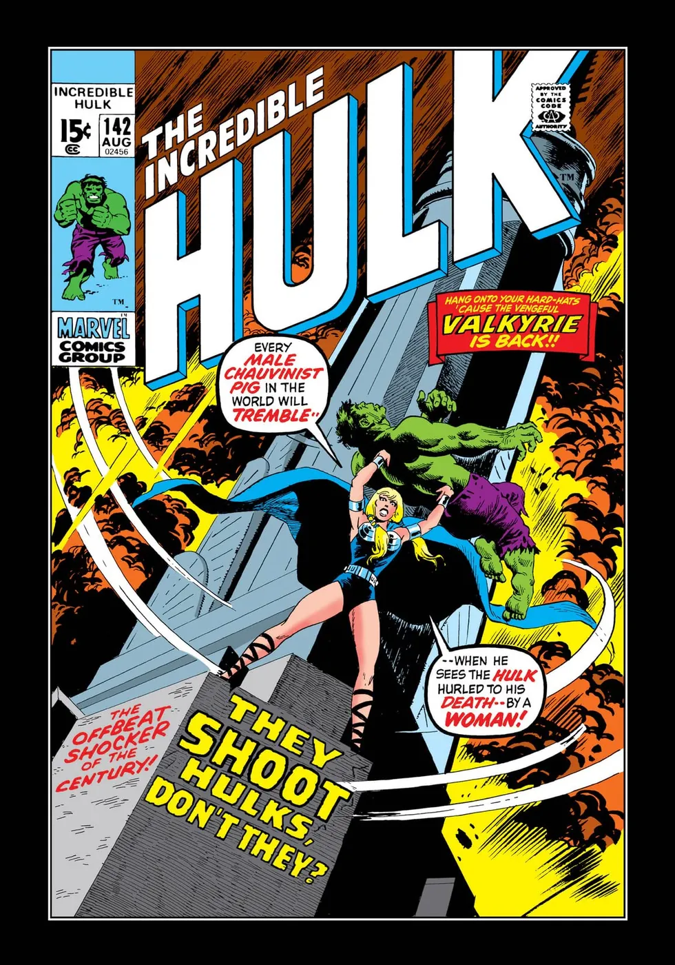 Cover of The Incredible Hulk #142