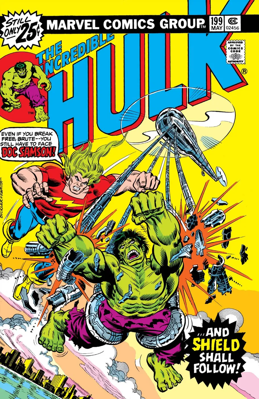 Cover of The Incredible Hulk #199