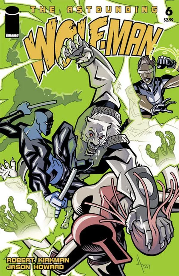Cover of The Astounding Wolf-Man #6