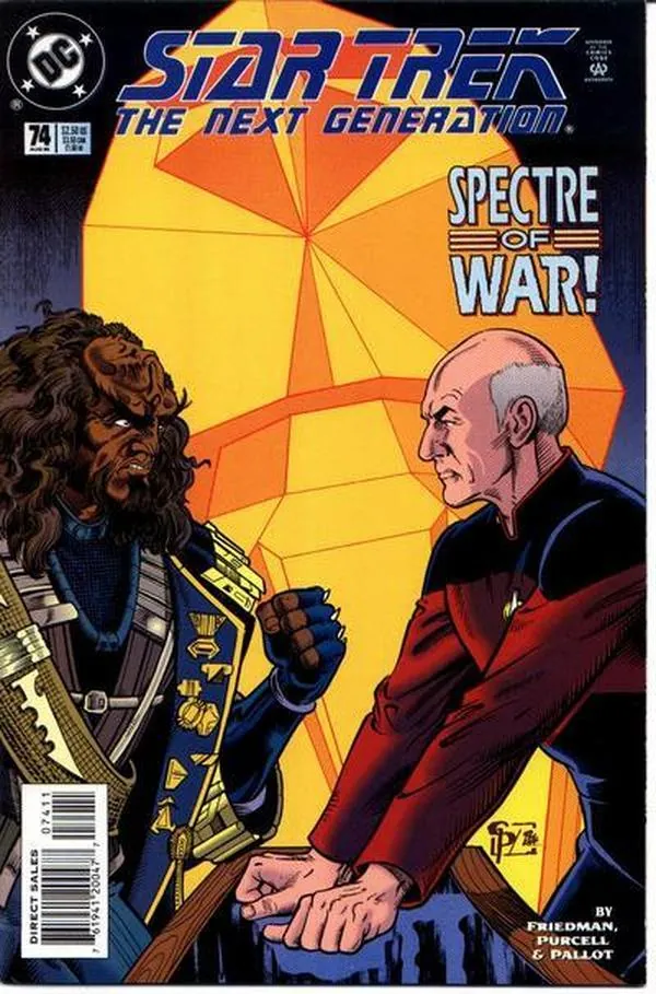 Cover of Star Trek: The Next Generation #74