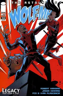 Cover of The Astounding Wolf-Man #24