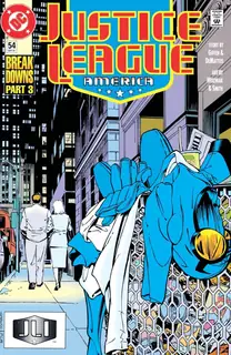 Cover of Justice League America #54