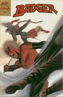 Cover of The Badger #32