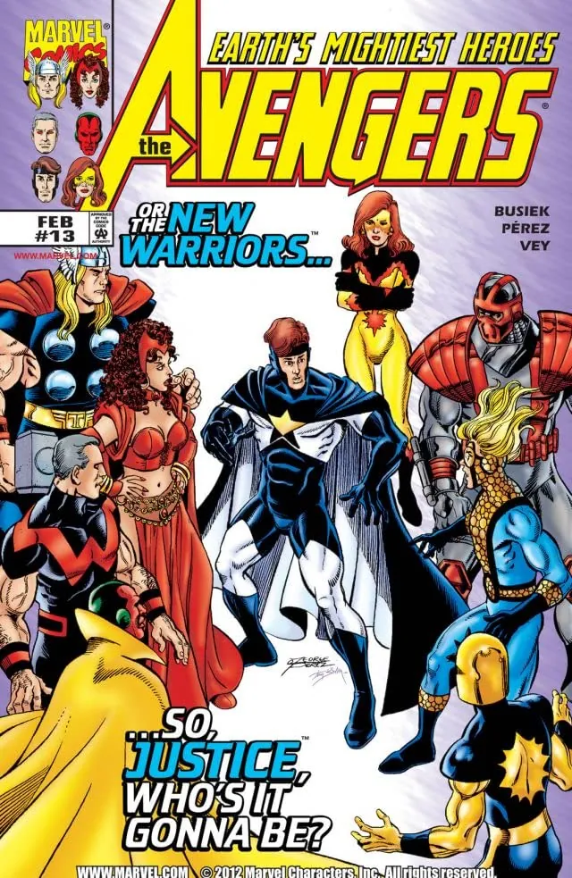 Cover of Avengers #13