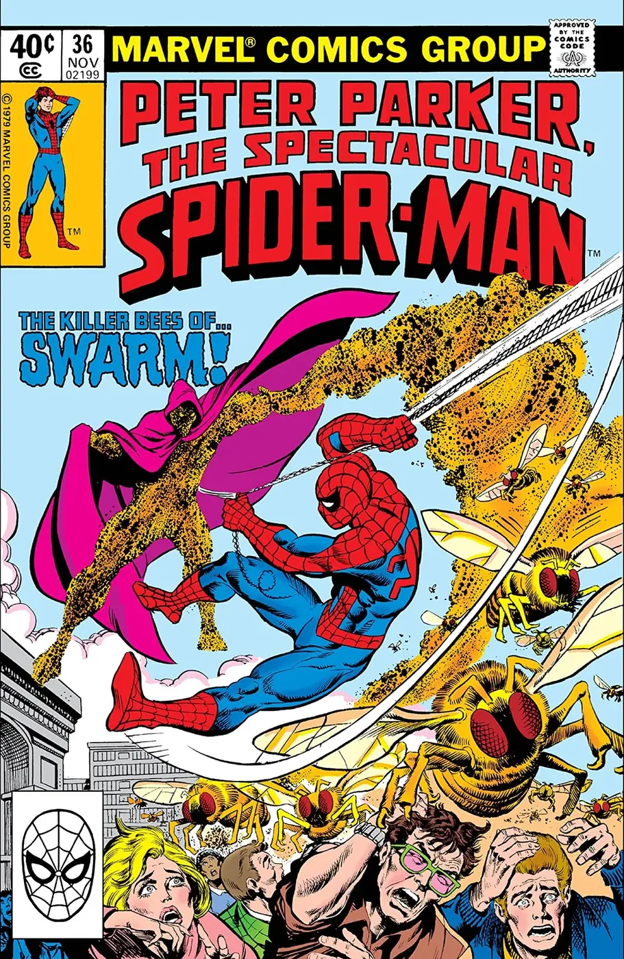 Cover of The Spectacular Spider-Man #36