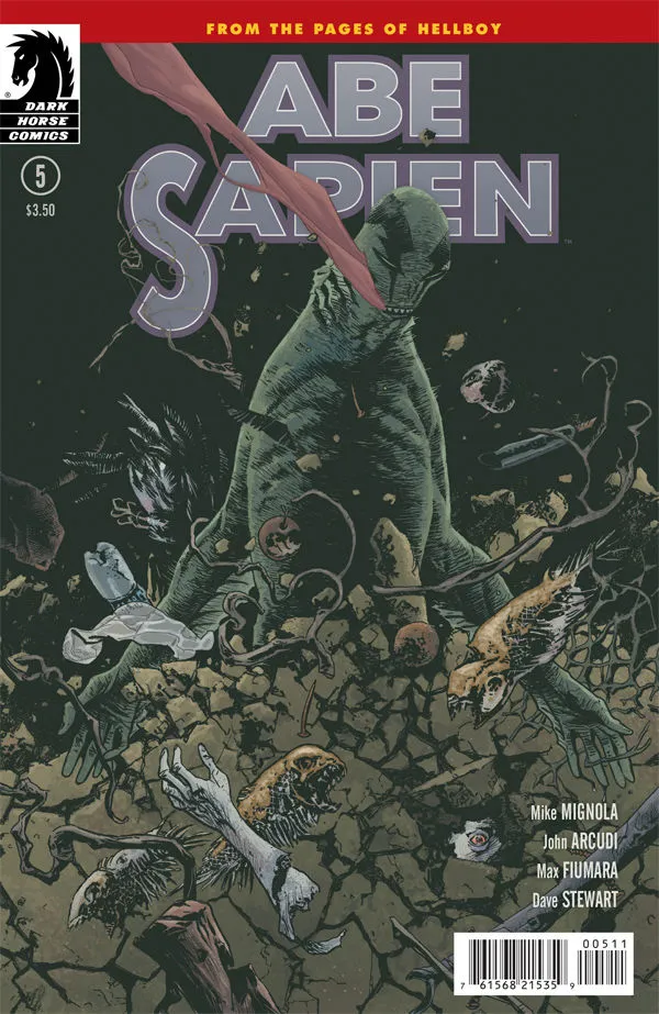 Cover of Abe Sapien #5 (15)