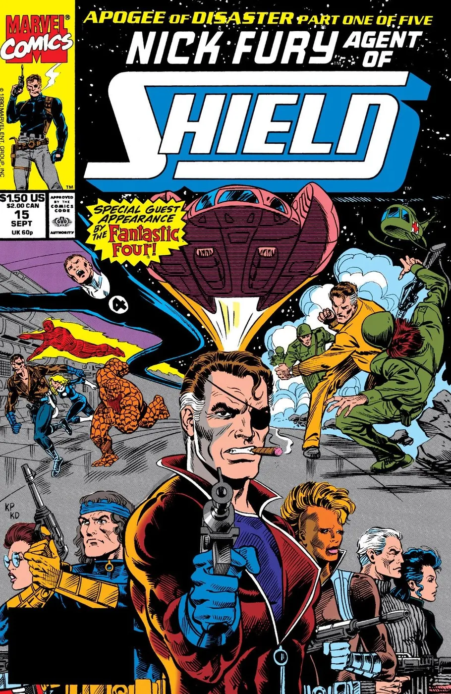 Cover of Nick Fury, Agent of S.H.I.E.L.D. #15