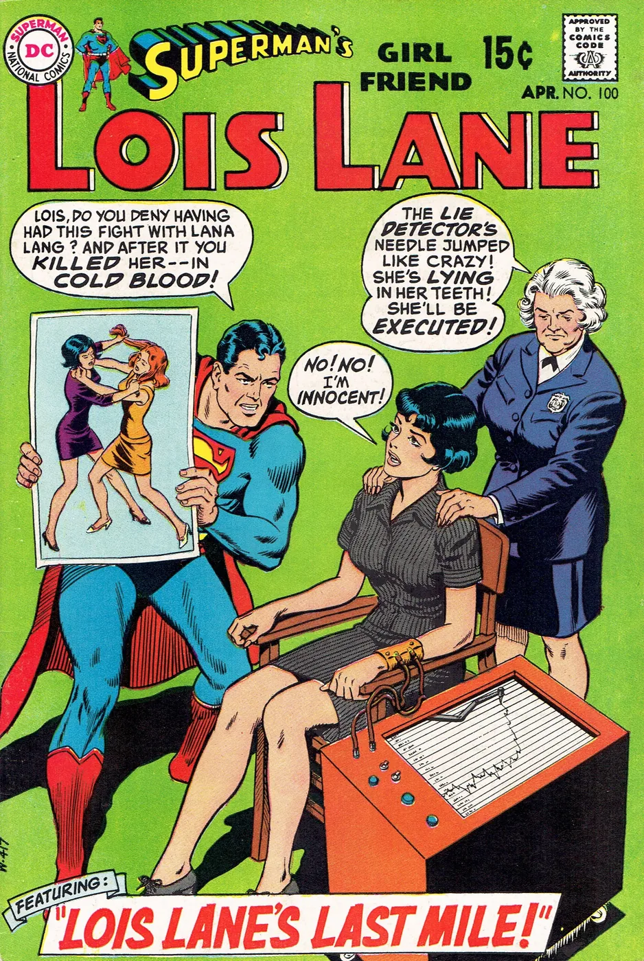 Cover of Superman's Girl Friend, Lois Lane #100