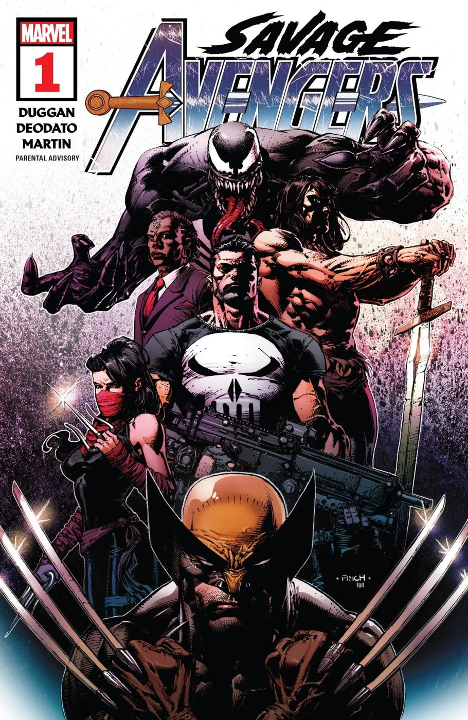 Cover of Savage Avengers #1