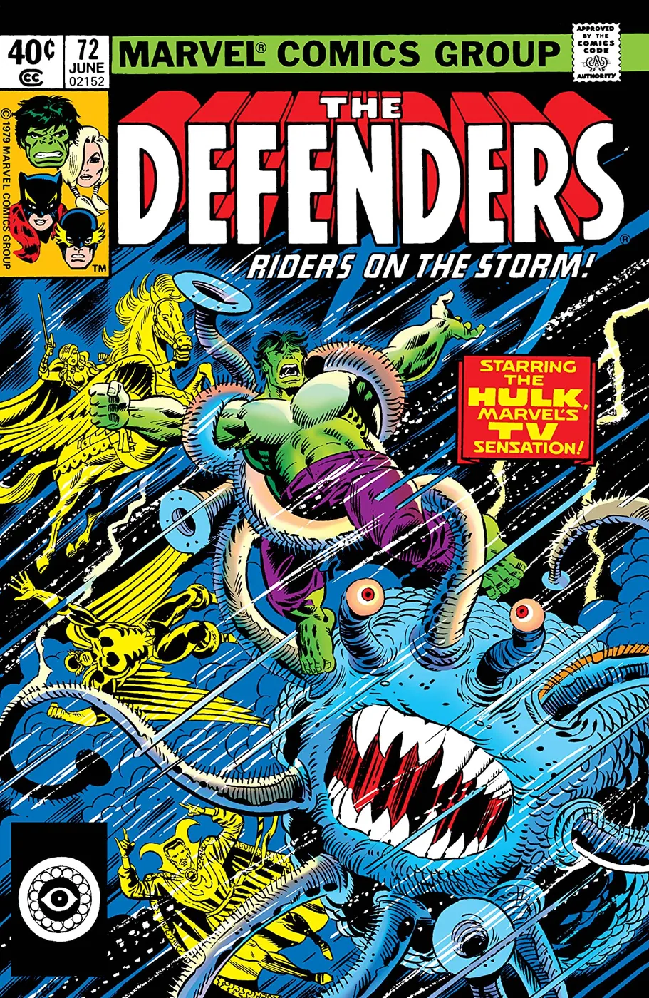 Cover of The Defenders #72