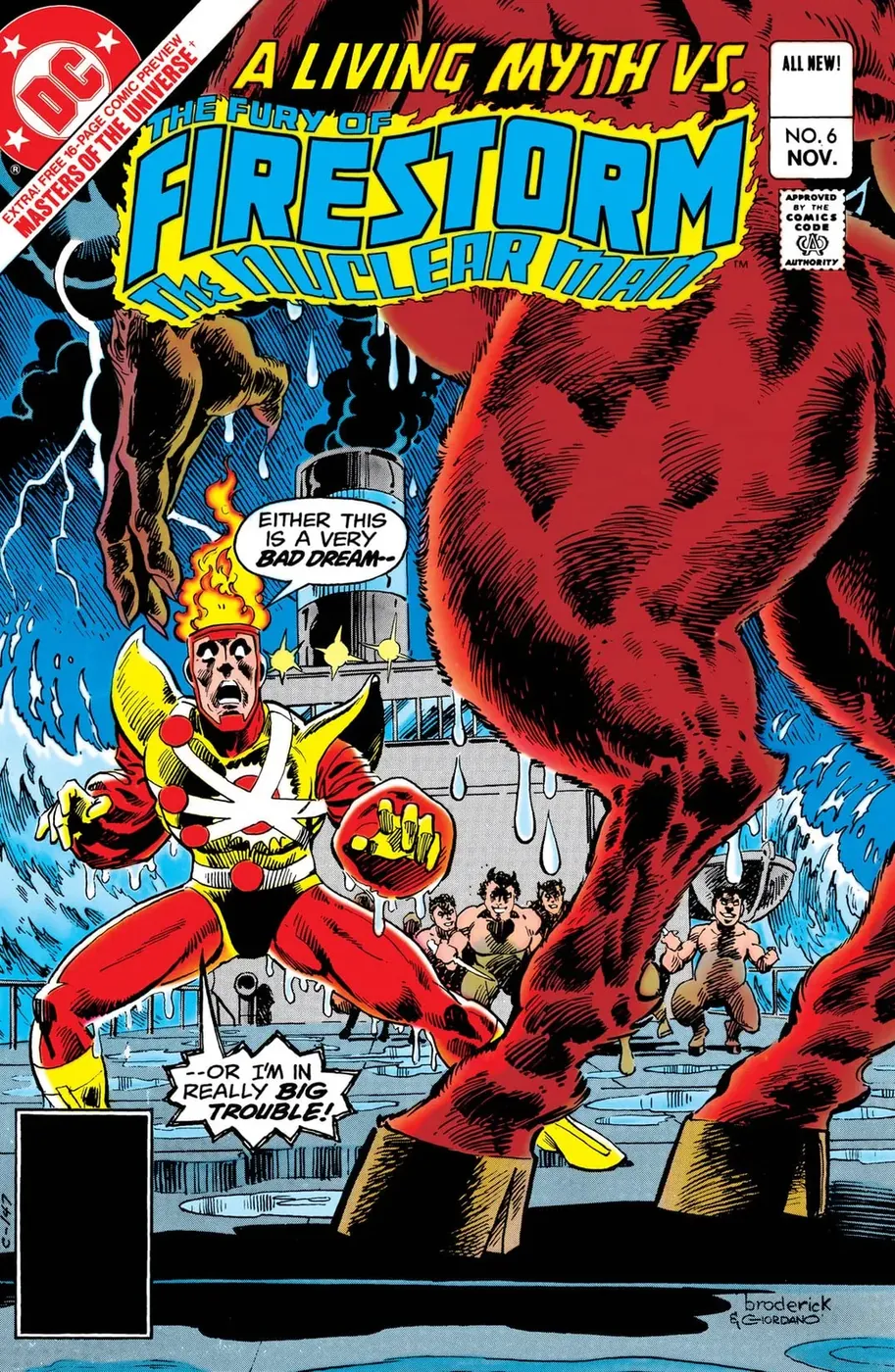 Cover of The Fury of Firestorm #6