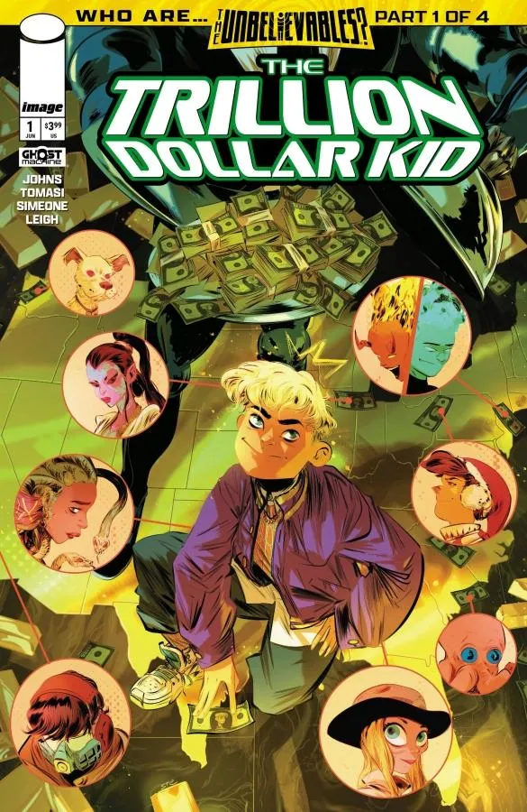 Cover of The Trillion Dollar Kid #1