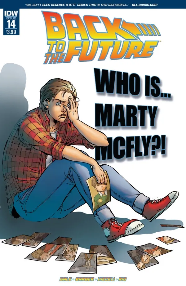 Cover of Back to the Future #14