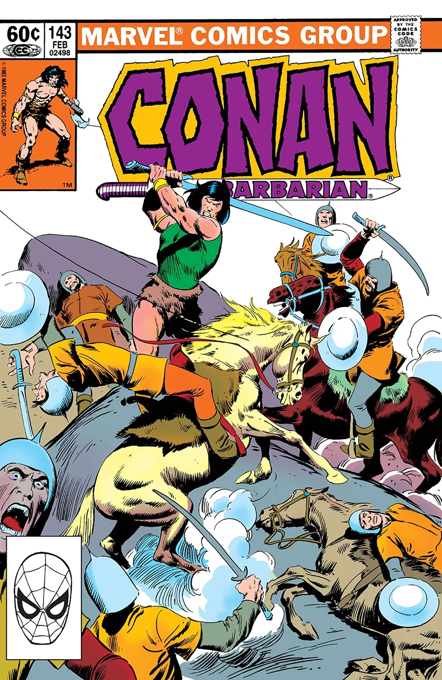 Cover of Conan the Barbarian #143