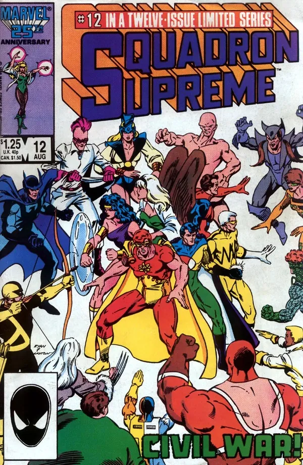 Cover of Squadron Supreme #12