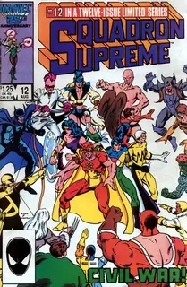 Cover of Squadron Supreme #12