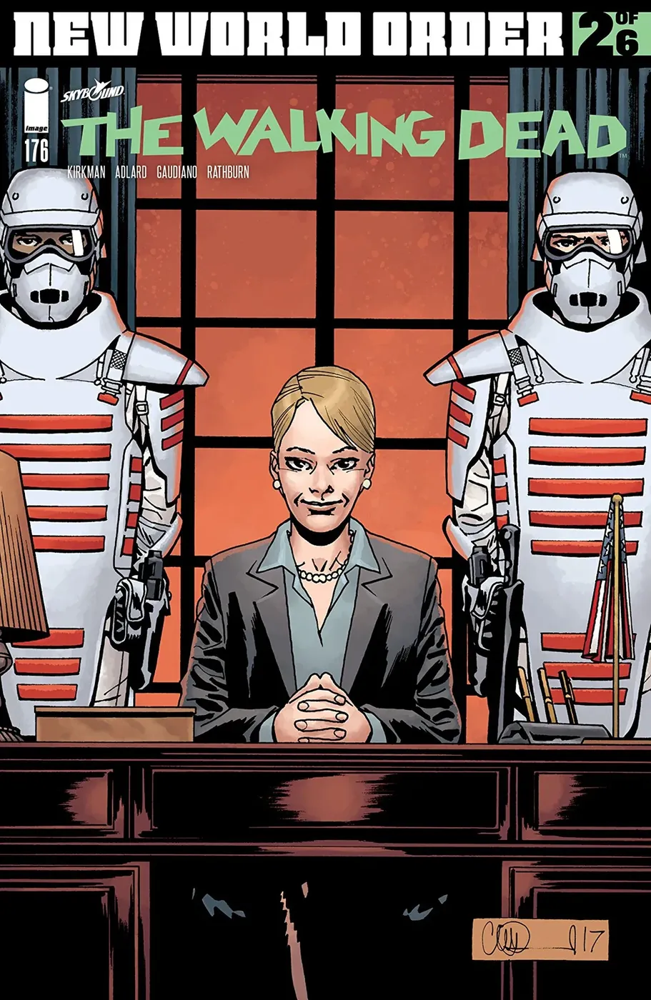 Cover of The Walking Dead #176