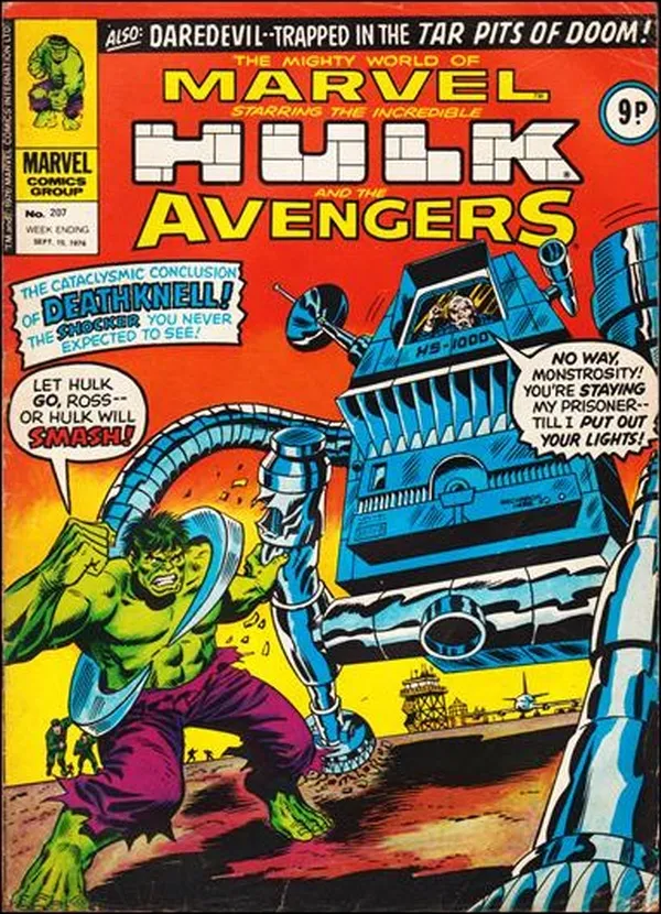 Cover of The Mighty World of Marvel #207