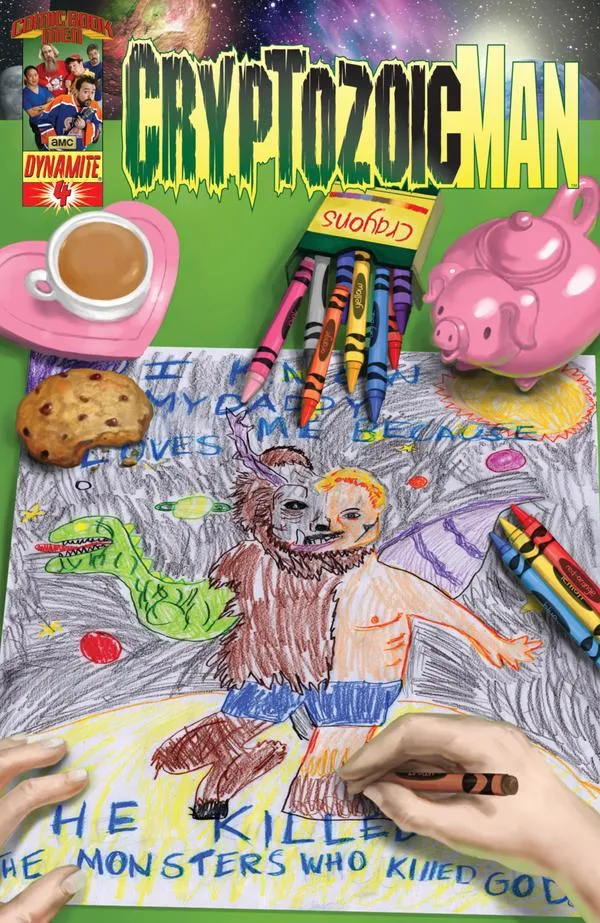 Cover of Cryptozoic Man #4
