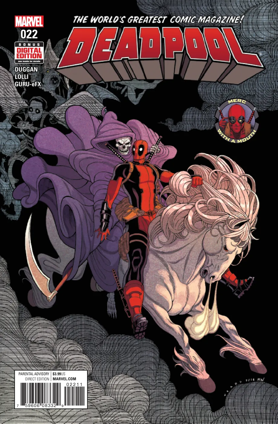 Cover of Deadpool #22
