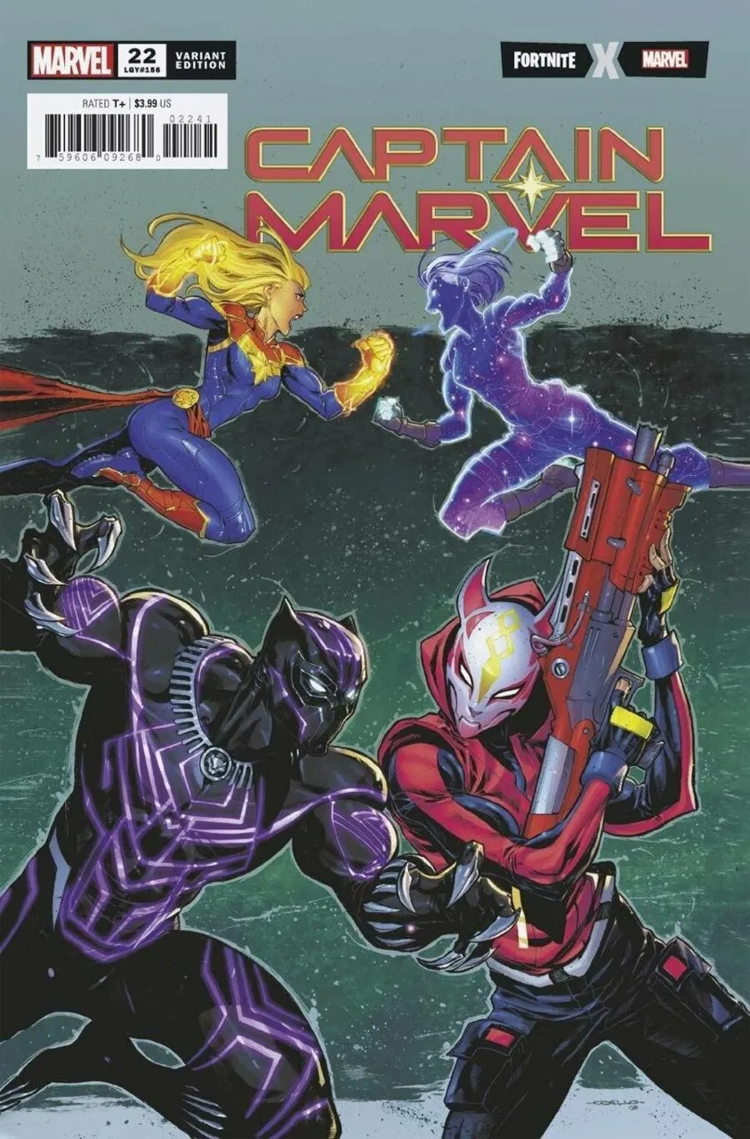Cover of Captain Marvel #22 (156)