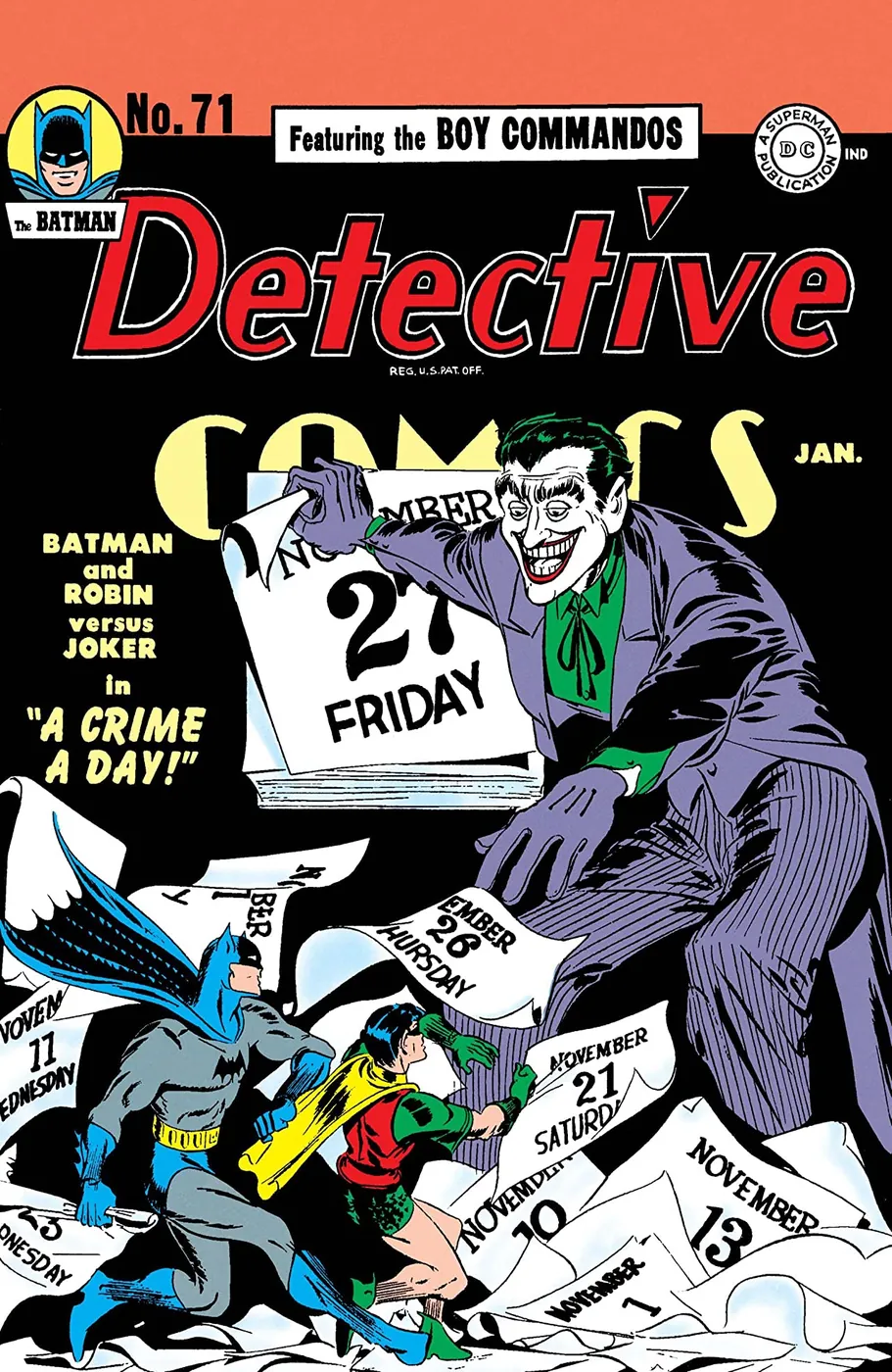 Cover of Detective Comics #71