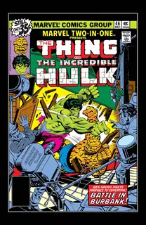 Cover of Marvel Two-in-One #46
