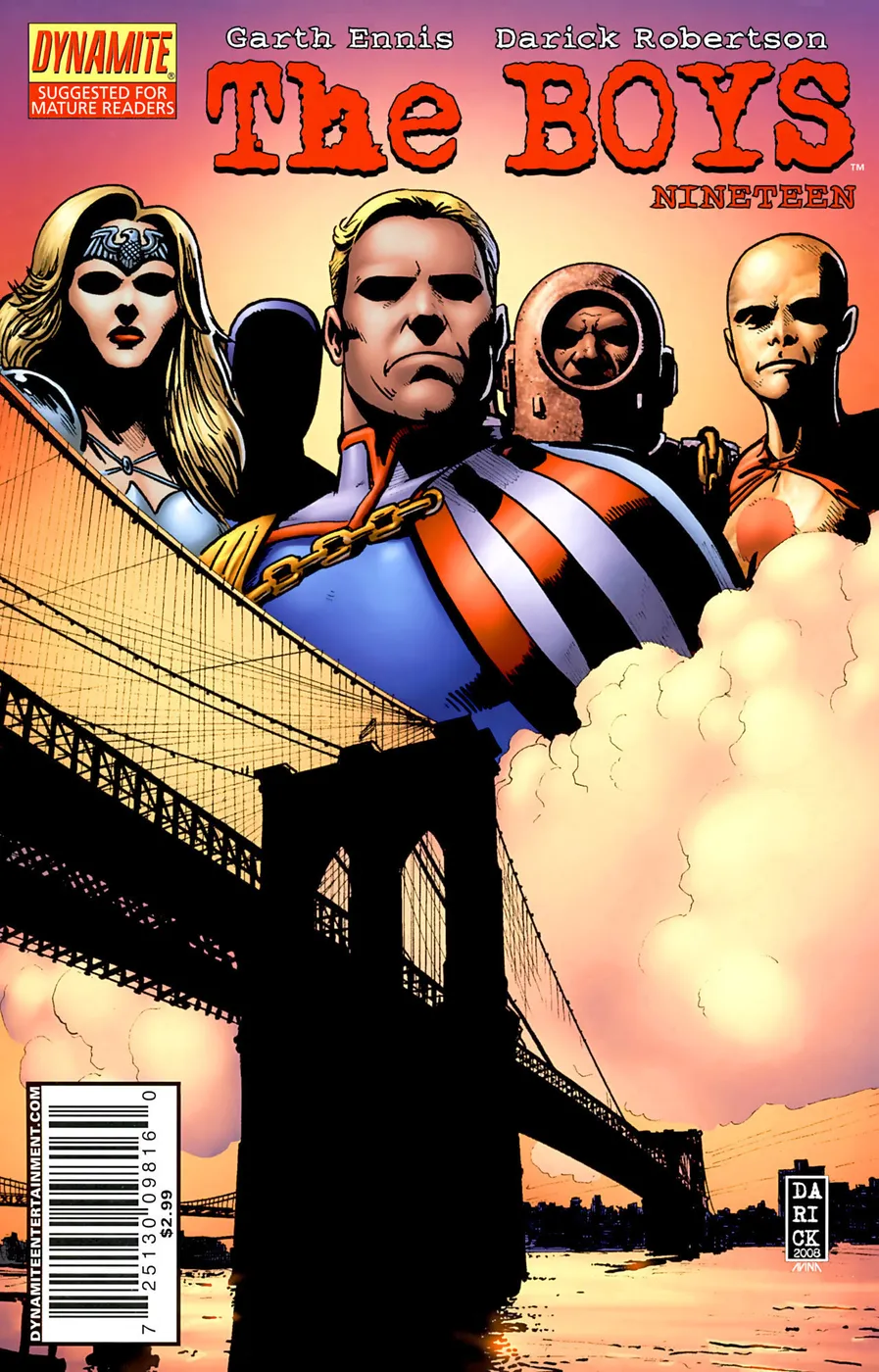 Cover of The Boys #19
