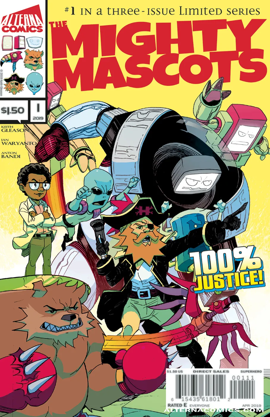 Cover of Mighty Mascots #1