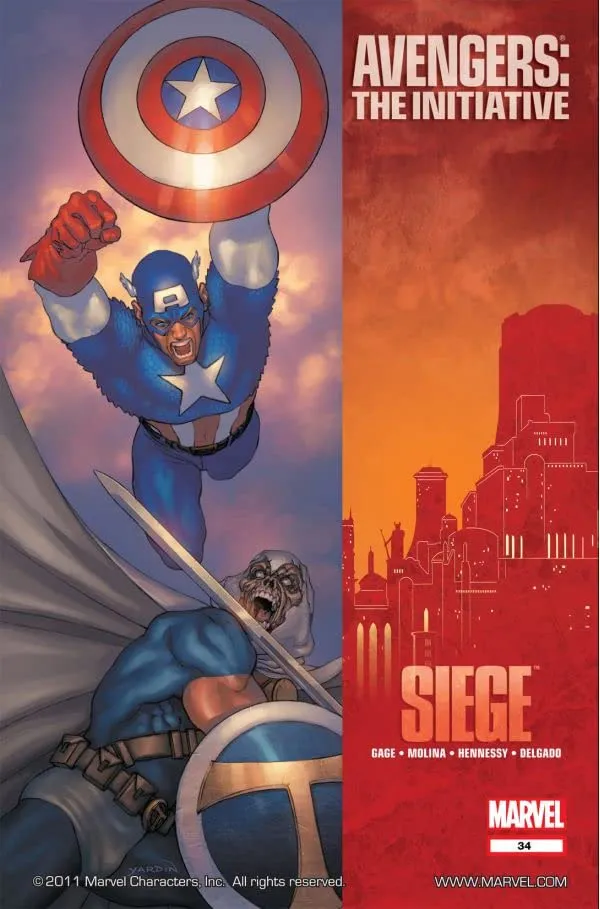 Cover of Avengers: The Initiative #34