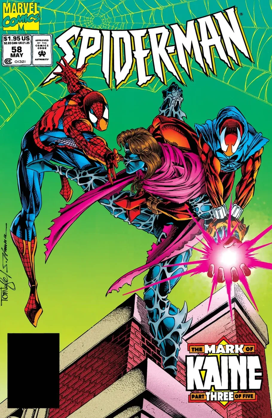 Cover of Spider-Man #58