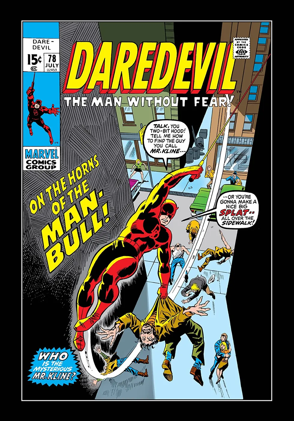 Cover of Daredevil #78