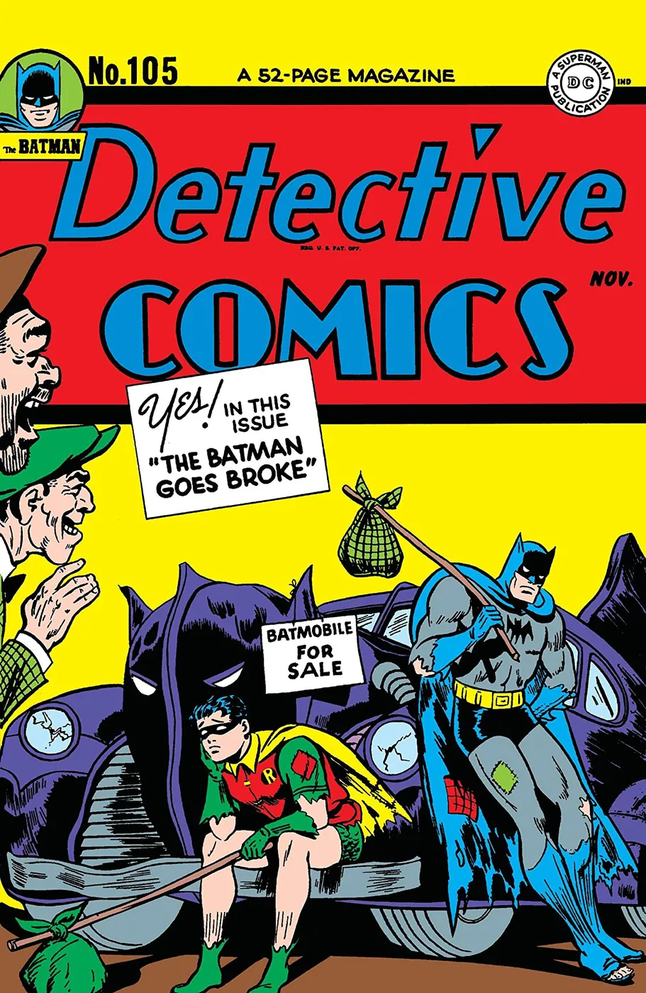 Cover of Detective Comics #105