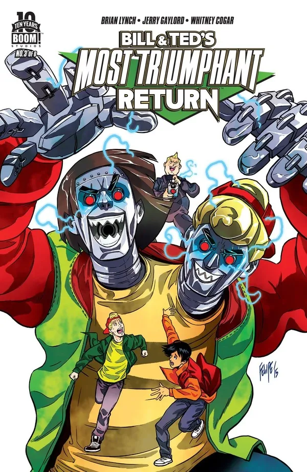 Cover of Bill & Ted's Most Triumphant Return #3