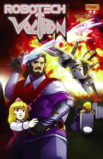 Cover of Robotech / Voltron #2