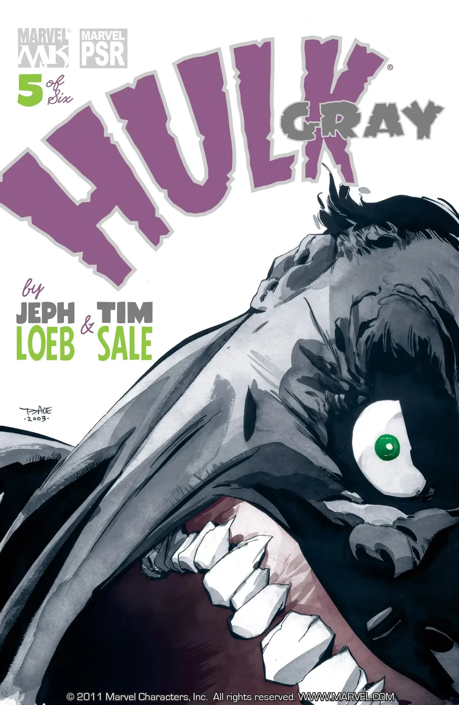 Cover of Hulk: Gray #5