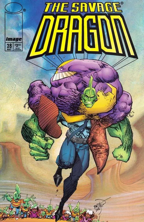 Cover of Savage Dragon #28