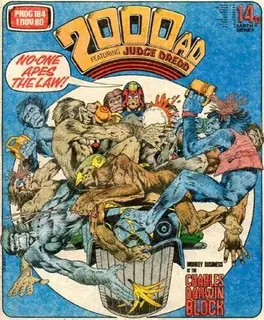 Cover of 2000 AD #184