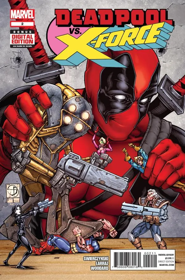 Cover of Deadpool vs. X-Force #2