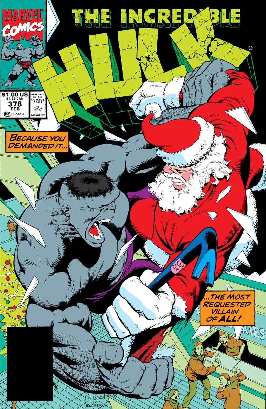 Cover of The Incredible Hulk #378