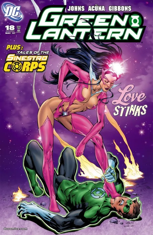 Cover of Green Lantern #18
