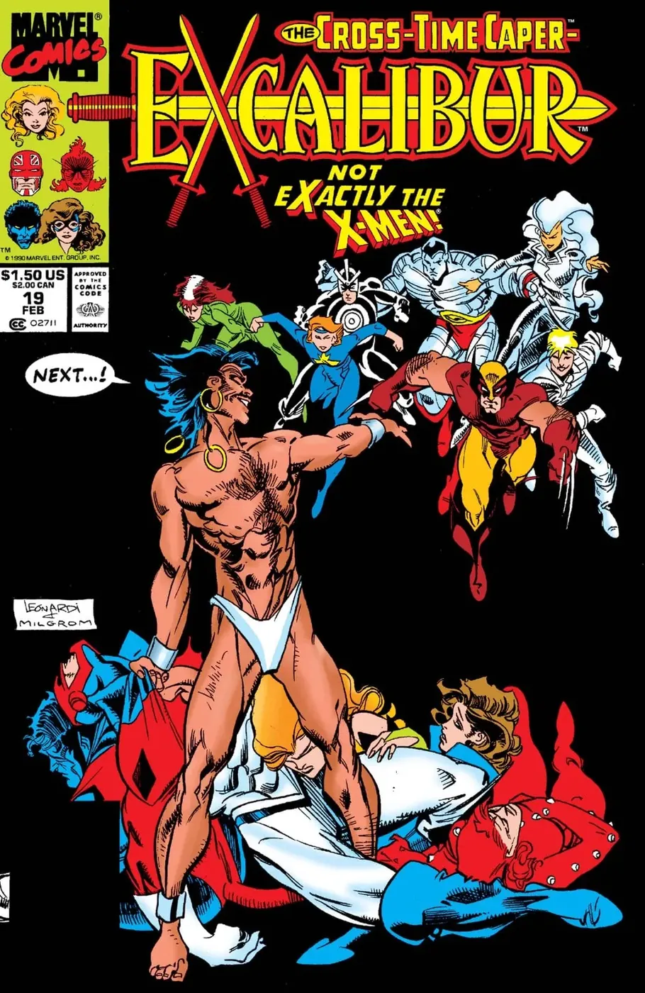 Cover of Excalibur #19