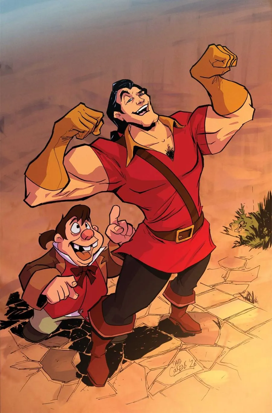 Cover of Disney Villains: Gaston #4