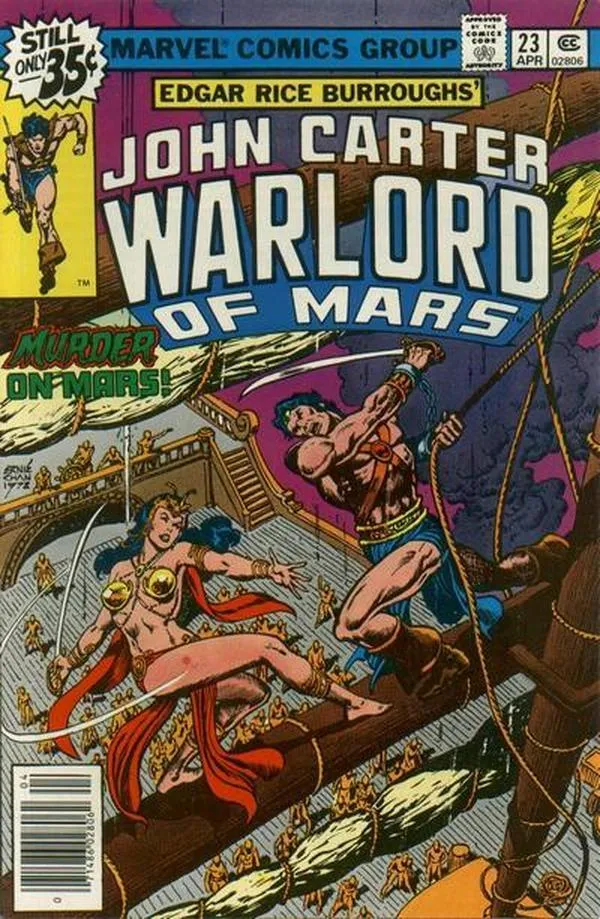 Cover of John Carter, Warlord of Mars #23