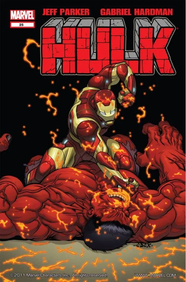 Cover of Hulk #25