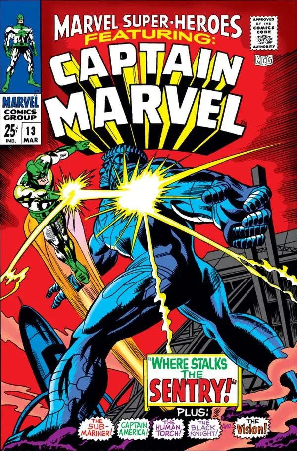 Cover of Marvel Super-Heroes #13