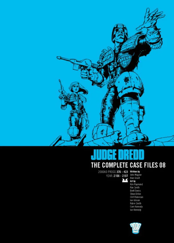 Cover of Judge Dredd: The Complete Case Files #8
